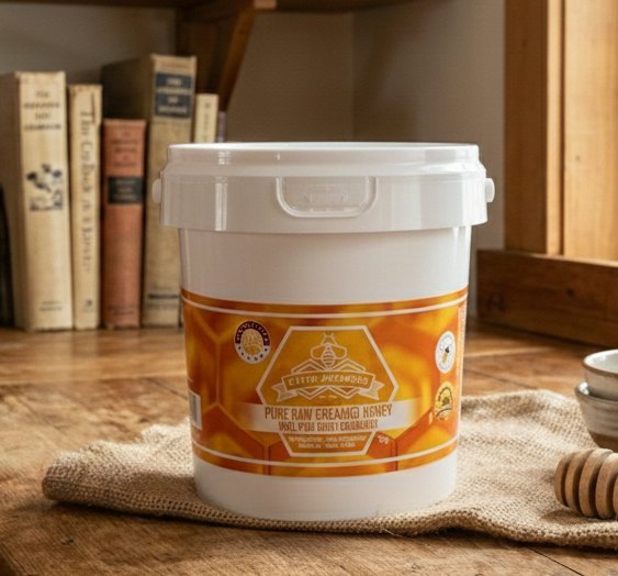 3kg Liquid or Creamed Honey-Faith Apiaries